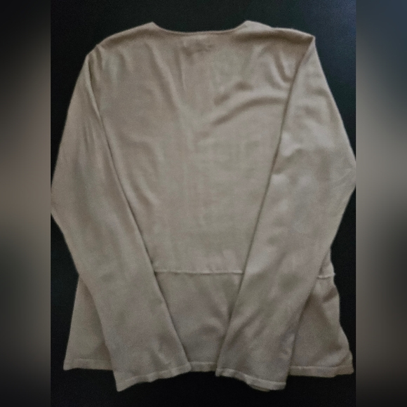 Banana Republic Silk Blend Tan Jersey - NWOT - Size XL - Picture 4 of 8